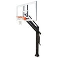 thumbnail image 1 of Titan Arena Steel-Glass In Ground Adjustable Basketball System, Saddle Brown, 1 of 1