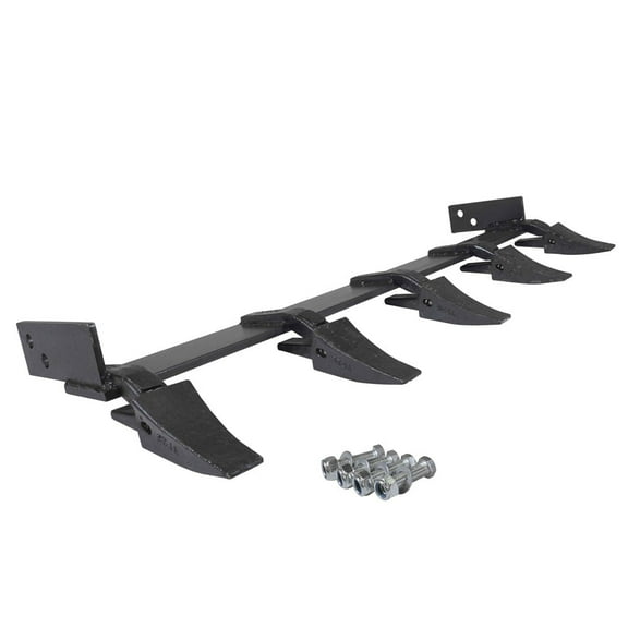 Titan Attachment 48in Bucket 23TF Tooth Bar, Universal Size Skid Steer Tractor, USA Made from United Attachments