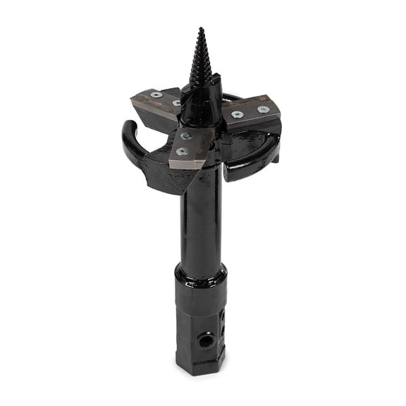 Titan Attachments 10" Auger Stump Planer, Tree Stump Grinder, 2,000 FT/LB, 2" Hex Collar