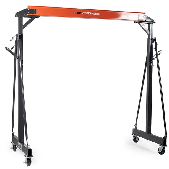 Titan Attachments, 2 UOM Max Weight, Adjustable Gantry Crane