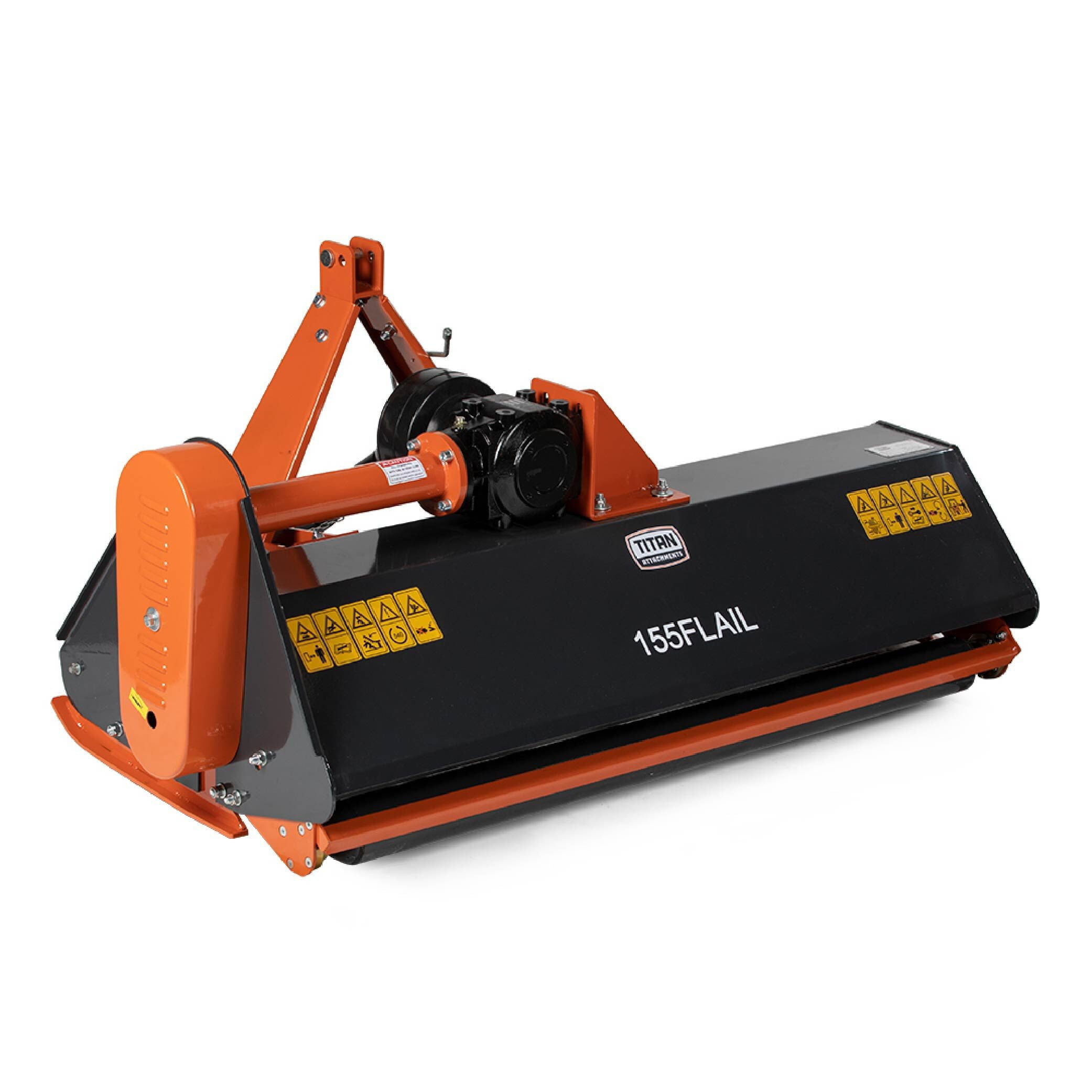 Modwing Attachment Titan Attachments 60-Inch 3-Point Flail Mower, For 30-60 HP Class 1 ...