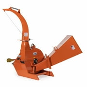 Titan Attachments 3 Point PTO Driven 6x10 Wood Chipper Shredder Mulcher, Up to 70HP, 30 Rotor, Easy to Mount, Adjustable Exit Chute, Accepts Entire Trees