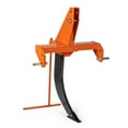 thumbnail image 1 of Titan Attachments 3 Point Subsoiler Attachment Fits Category 2 Tractors, Fixed Single Tine Ripper, Hardened Steel Tooth Breaks Through Hard Ground, Install Water Lines or Wires, 1 of 6