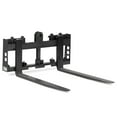 thumbnail image 1 of Titan Attachments 45" Skid Steer Pallet Fork Frame Attachment, 42" Fork Blades, Rate 4,000 LB, Quick Tach Tractor, 2" Receiver Hitch, 1 of 10