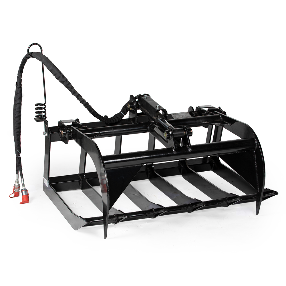 Titan Attachments 60in Economy Grapple Bucket Attachment Fits John ...