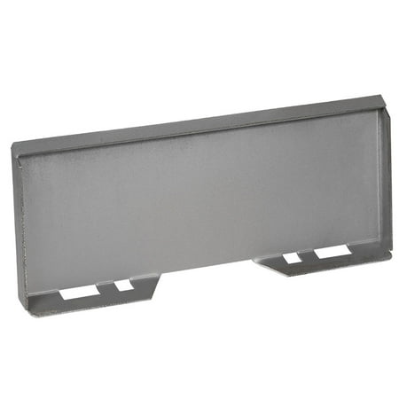 Titan Attachments 5/16in Universal Quick Tach Mount Plate, Thick Plate Attachment, Fits Kubota and Bobcat Skid Steers and Tractors