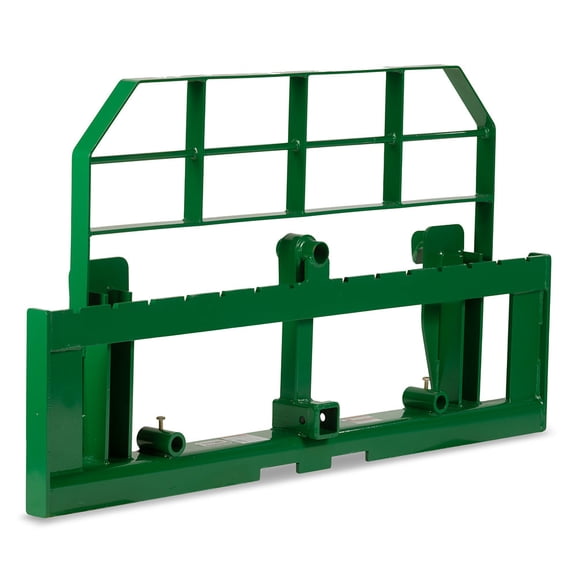 Titan Attachments 60" Pro Series Extra Wide Pallet Fork Frame, Hook and Pin Mounting Style