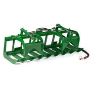Titan Attachments 72" Economy Series Root Grapple Bucket Attachment, Hook and Pin Connection