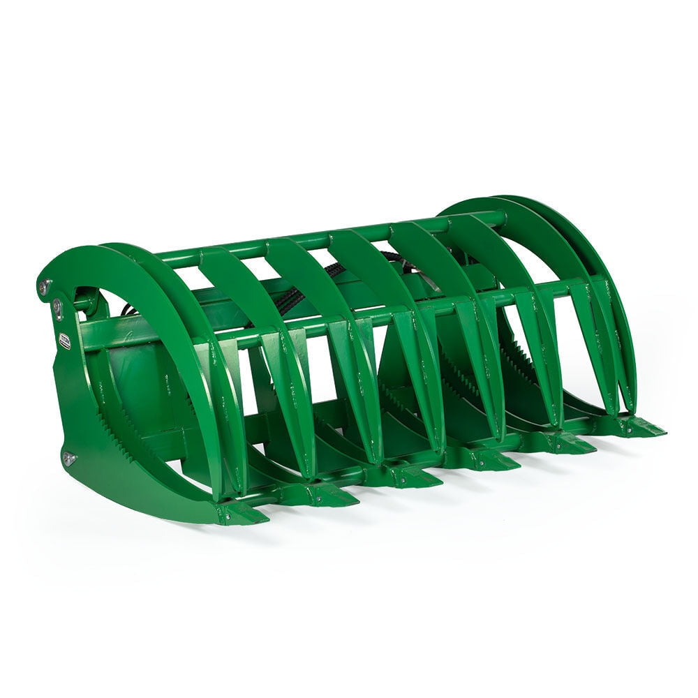 Titan Attachments 72" HD Root Grapple Rake Attachment Fits John Deere ...