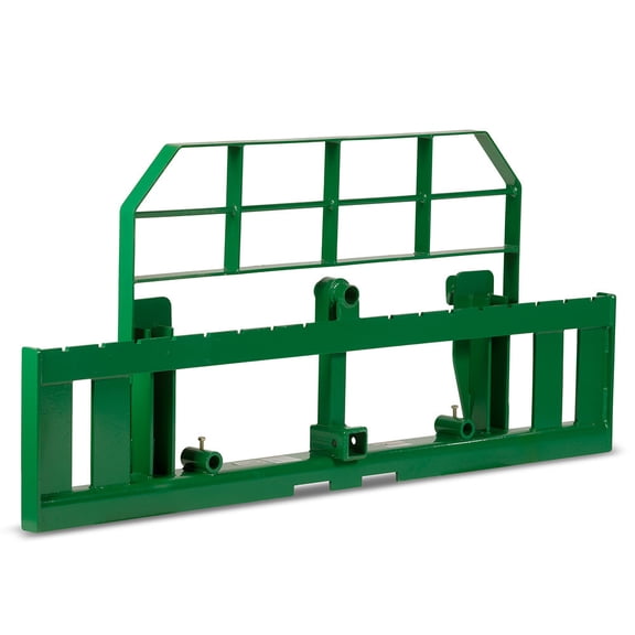 Titan Attachments 72" Pro Series Extra Wide Pallet Fork Frame, Hook and Pin Mounting Style