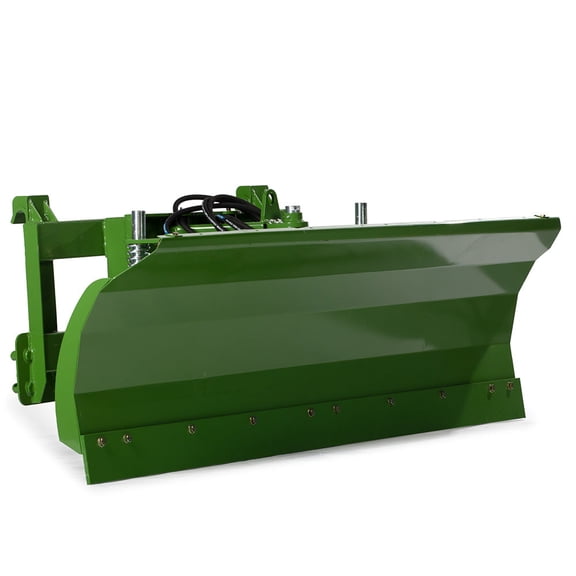 Titan Attachments 79" Hook & Pin Dozer Blade Attachment, Hydraulic Blade Angling