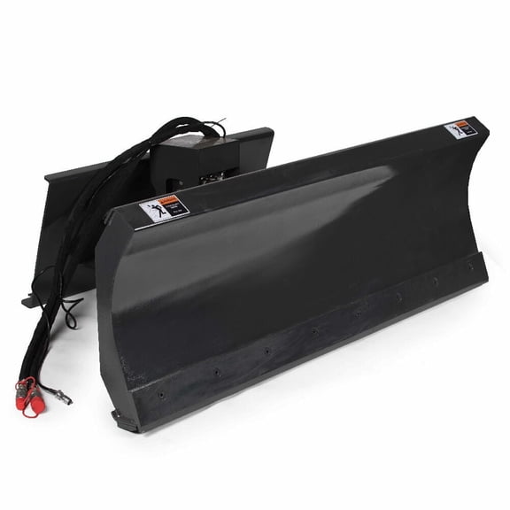 Titan Attachments 84" Hydraulic 6-Way Dozer Blade, Multi-Function Tilt and Pivot System Attachment