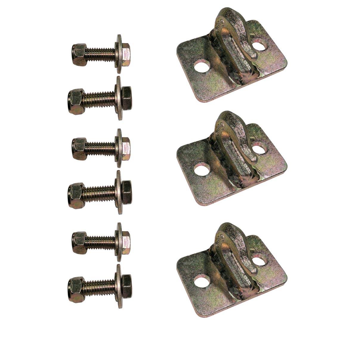 Titan Attachments Bolton Grab Hooks 3/8" 3 lb. Set of 3