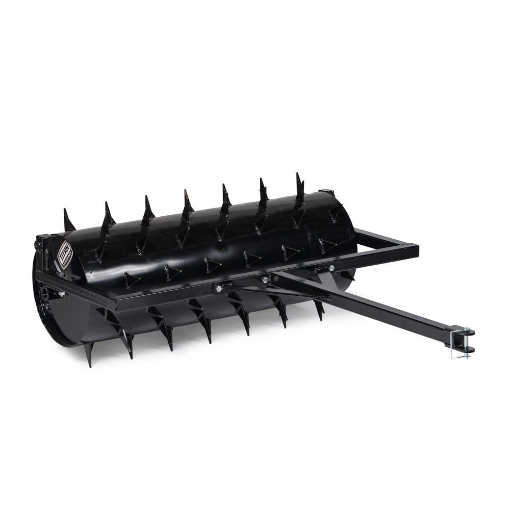 Titan Attachments Drum Spike Aerator Tractor Attachment, 3 FT, 3" Long Spikes