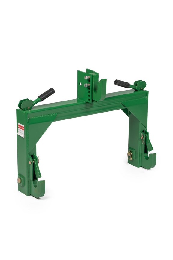 3 Point Quick Hitch Adaptor for Category 1 Tractors, Green