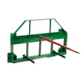 thumbnail image 1 of Titan Attachments Hay Frame Attachment with 43" Hay Spear and Stabilizers, Rate 4,500 LB, Fits John Deere Loaders, 1 of 6