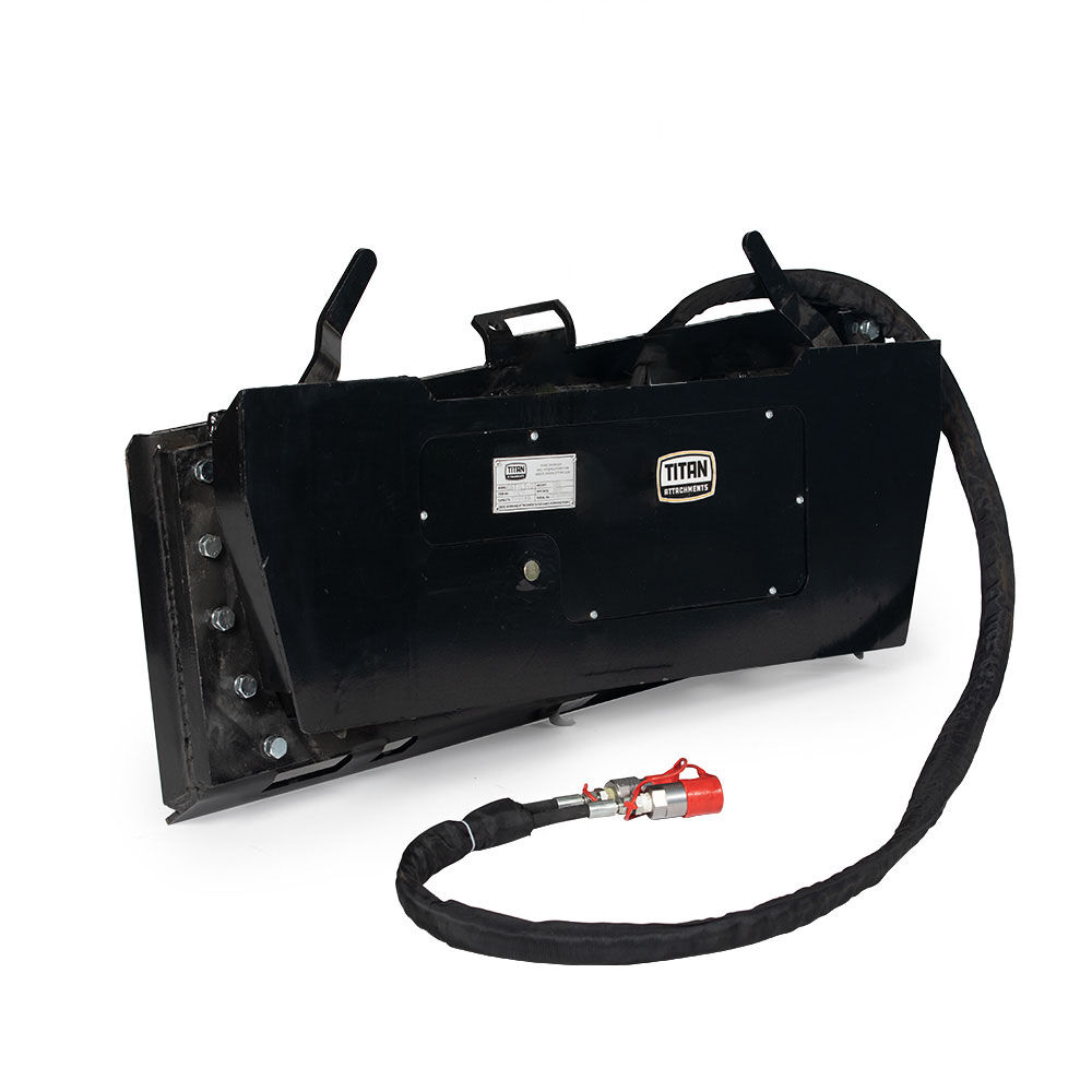 Titan Attachments Hydraulic Tilt Mount Plate For Skid Steers and Quick