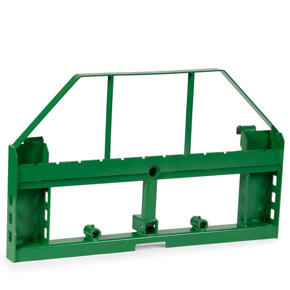 Titan Attachments Pallet Fork Frame with 2" Hitch and Bale Spear Sleeves Fits JD