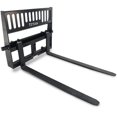 thumbnail image 1 of Titan Attachments Pro Duty Pallet Fork Attachment 60" Fork Blades Skid Steer Universal SSQA, 1 of 5
