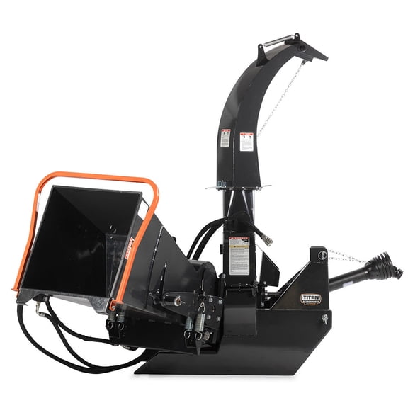 Titan Attachments Pro Series 3 Point Wood Chipper For Tractors Up To 100HP
