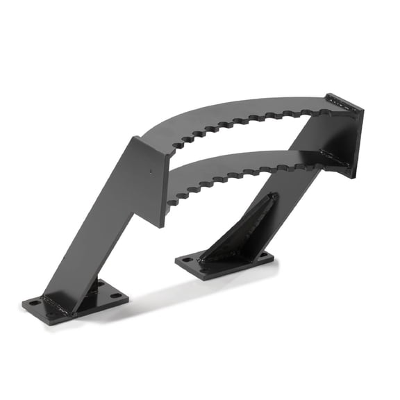 Titan Attachments Push Bar for Post and Tree Puller, Bolt-On Safety Guard