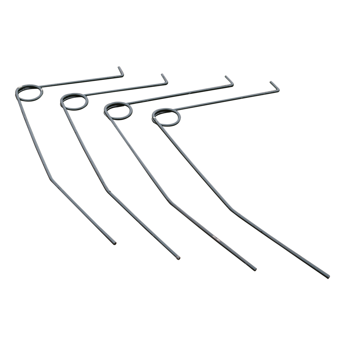 Titan Attachments Replacement Outer Pine Straw Tines, Set of 4 Rake