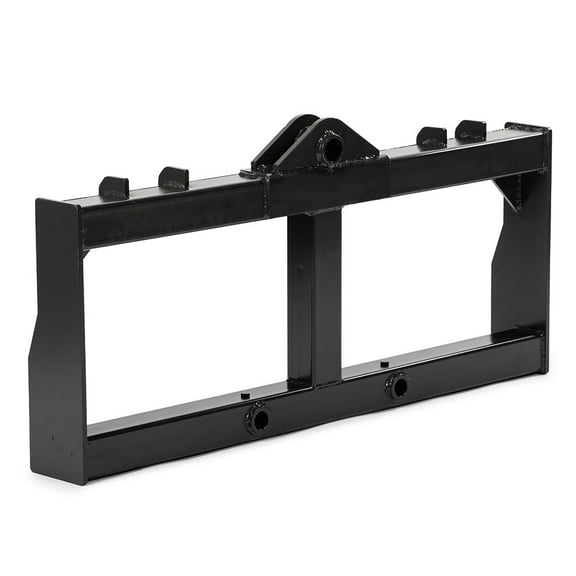Titan Attachments Skid Steer Hay Frame Attachment, Optional Conus 2 and Stabilizer Spears, Rated 3,000 LB, Quick Tach Mounting, Hay Handling Tractor and Skid Steer Attachments