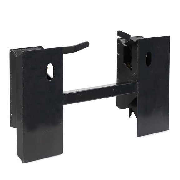 Titan Attachments Skid Steer Quick Tach Conversion Adapter, Large Welding Surface, Fits John Deere