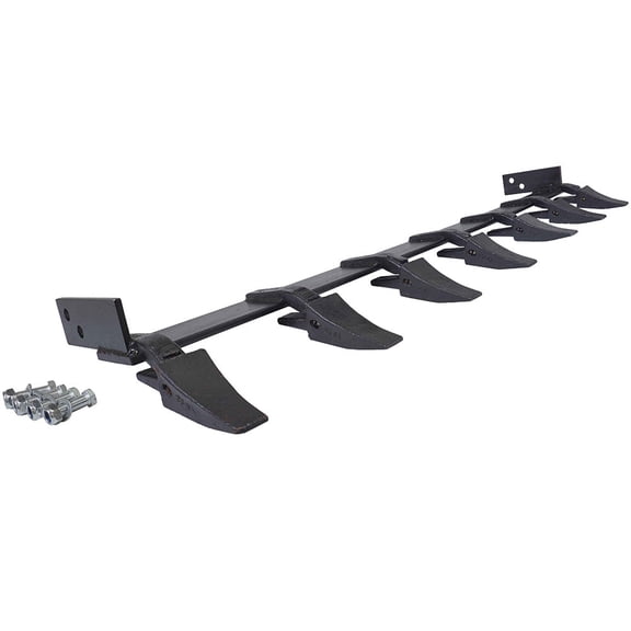 Titan Attachments UA Tooth Bar 66" 97 lb. Bucket 23TF Bolt On Steel USA Made