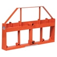 thumbnail image 1 of Titan Attachments USA Made Standard Series Pallet Fork Frame Attachment, Orange Finish, SSQA Compatible, Rated 4,000 LB, 1 of 10