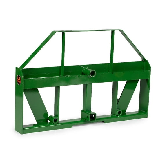 Titan Attachments UA USA Made Pallet Fork Frame Attachment, Fits John Deere Global Euro Tractor, Rated 4,500 LB