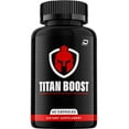 thumbnail image 1 of Titan Boost for Men Capsules, TitanBoost Pills, Titan Boost Advanced Formula, TitanBoost Dietary Supplement, TitanBoost All Natural Support Formula Reviews (60 Capsules), 1 of 6