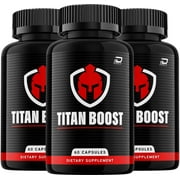 Titan Boost for Men Capsules, 3 Pack, 180 Capsules