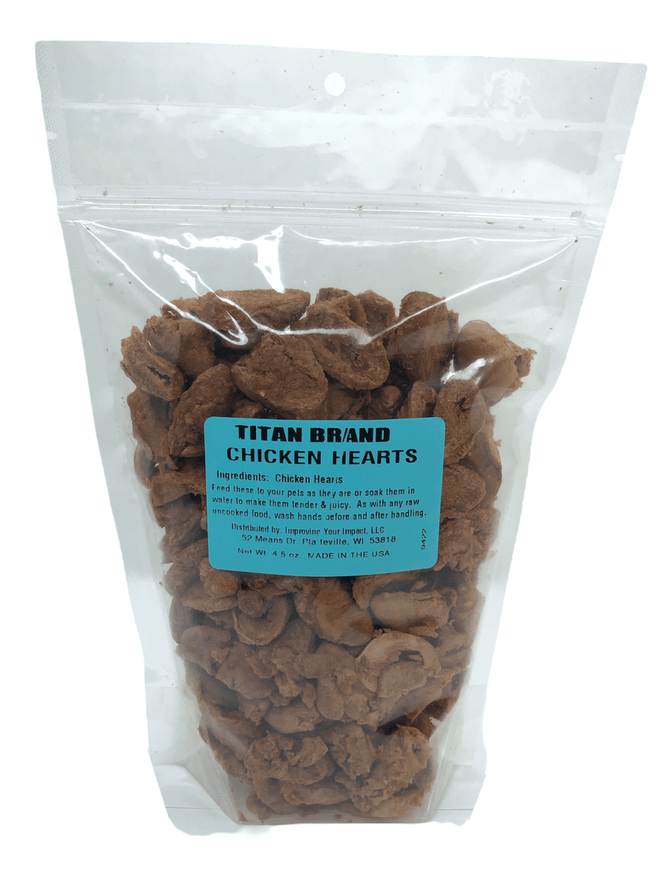 Titan raw dog clearance food
