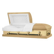 Titan Casket, Reflections Series Funeral Casket in Gold