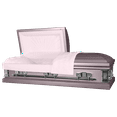thumbnail image 1 of Titan Casket, Satin Series Funeral Casket in Orchid, 1 of 5