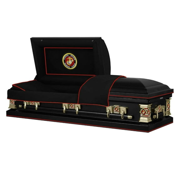 Titan Casket, Veteran Select Series Funeral Casket (Marines)