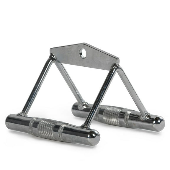 Titan Fitness D-Handle Cable Machine Attachment, Non-Slip Grip Chrome-Plated Build