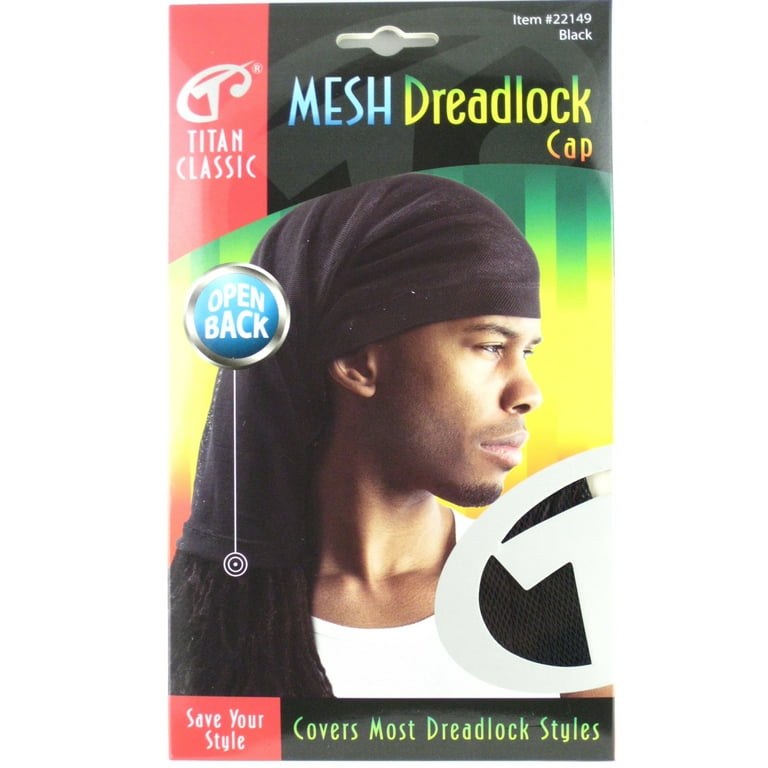 Mesh Dreadlock Cap Open Back Mesh Dreadlock Cap Open Back