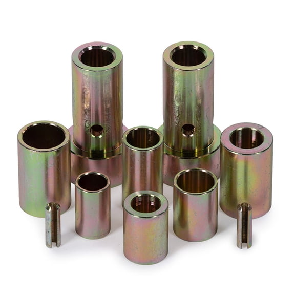 Titan Complete Quick Hitch Bushing Kit For 3 Point Hitch Tractors Top Link And Lower Lift Pins