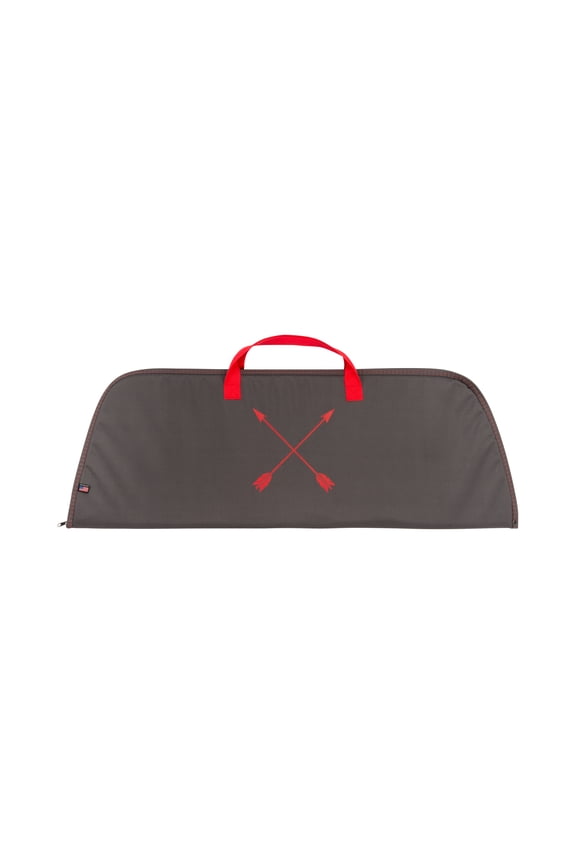 Compound Youth Archery Bow Case, 38 In. L x 14 In. W, Gray and Red