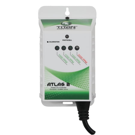 Titan Controls Atlas 2, Preset CO2 Monitor/Controller
