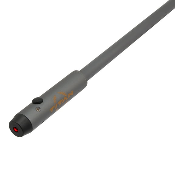 Titan Crossbow Red Laser Boresighter, Gray/Orange, Archery, Aluminum