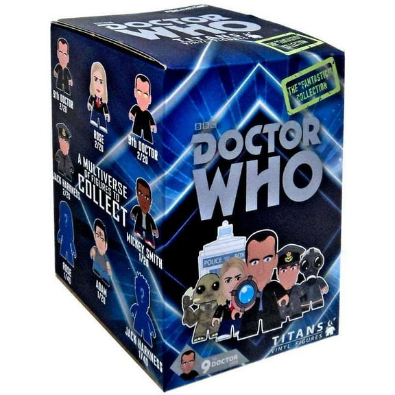 Titan Doctor Who Titans 9th Doctor Action Figure, Random Figure, with Accessories, 3 in