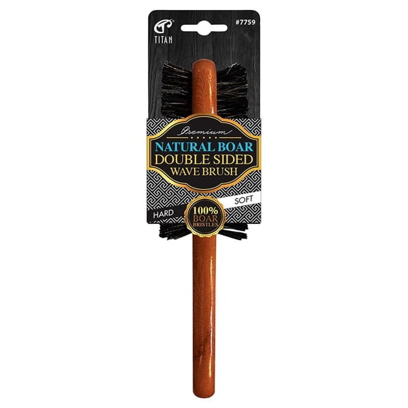 Titan Double Sided Wave Brush - 1 ct..