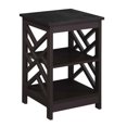 thumbnail image 1 of Titan End Table with Shelves, Espresso, 1 of 1