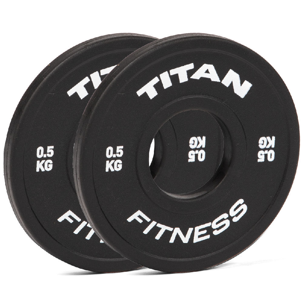 LoGest Olympic Fractional Weight Plates Set - 0.5LB To 10LB Rubber Coated Change Plates For Home Gym