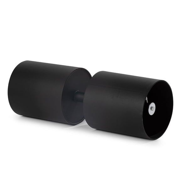 Titan Fitness 10" Circus Dumbbell, 2" Grip Handle, Olympic Plate-Loaded Bell Ends for Strongman Training