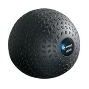 Titan Fitness 150 LB Rubber Tread Slam Ball, Dead Bounce, 14in Diameter, Weight Workout - Throw, Catch, Slam, Twist