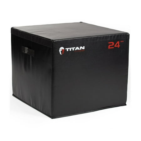 Titan Fitness 24" Portable Foam Plyometric Box